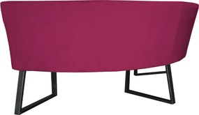 Eetkamerbank - Amsterdam - stof Element fuchsia 19 - geschikt voor tafel 130 cm