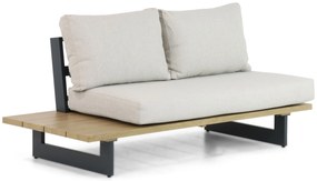 Hoek loungeset 5 personen Aluminium Grijs  Lifestyle Garden Furniture Azzurro