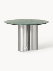 Ronde eettafel Noam met marmeren tafelblad, Ø 120 cm