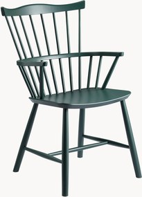 Handgemaakte eetstoel J52B van beukenhout