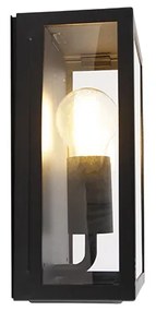 Smart buiten wandlamp zwart 25,5 incl. WiFi A60 IP44 - Rotterdam