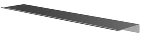 Hotbath &MORE Planchet - 60cm - inclusief bevestigings rails - Geborsteld gunmetal PVD SH060BGP