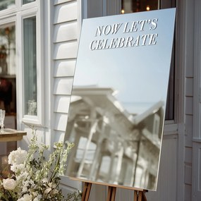 Spiegelsticker S44 – Now let's celebrate