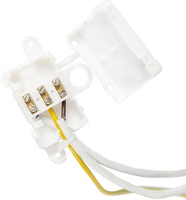 Klassieke wandlamp goud met zwarte velours kap - Combi