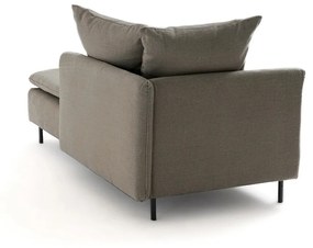 Omvormbare Longchair linnen/viscose D179 cm, Ivete