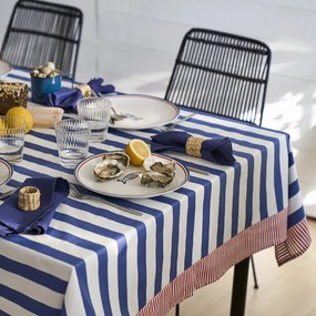 Tafelkleed, oliedoek type, zuiver zacht katoen, Hendaye