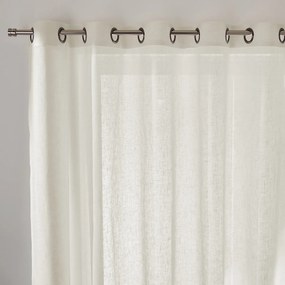 Linnen voile, grote breedte, met oogjes, ONEGA