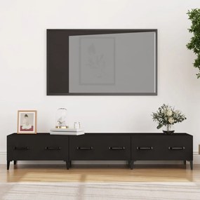 vidaXL Tv-meubel 150x34,5x30 cm bewerkt hout zwart