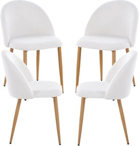Set van 4 Vint Lammetje stoelen