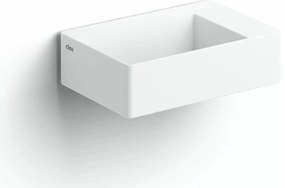 Clou New Flush 2 fontein solid surface 36cm wit mat