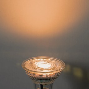 Set van 5 GU10 50mm 3-staps dimbaar in Kelvin LED lampen helder 4.9W 450 lm 2000-2700K