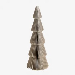 Pack Van 2 Kerstbomen In Jesper-papier Beige – Linnen & ↑22.5 Cm - Sklum