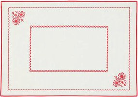 Placemat Berço met geborduurde rand