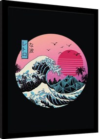 Ingelijste poster Vincent Trinidad - The Great Wave