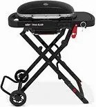 Weber Traveler Compact Gasbarbecue - Zwart - 3,5 kW - Mobiele Grill