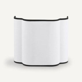 Wandlamp in gewassen linnen, Suso
