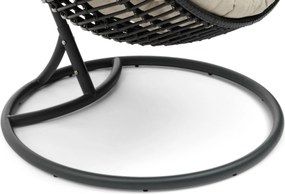 Coco Dream Hangstoel Wicker Grijs