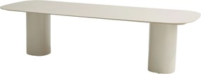 Bosco dining tuintafel 300x110xH75 cm keramiek oyster linen Taste 4SO