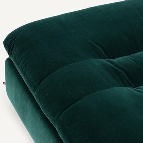 Modulaire fluwelen voetensteun, GIULIANO