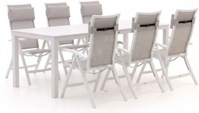 + 15% kassakorting | Diningset Bellagio | 6 personen | Tuinset aluminium | 7-delig | Kees Smit Tuinmeubelen