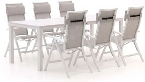 Diningset Bellagio | 6 personen | Tuinset aluminium | 7-delig | Kees Smit Tuinmeubelen