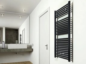 Calor Elara designradiator mat zwart 118x60cm 830W