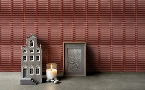 Navale Tinta Terra wandtegel kitkat 20x20cm rood
