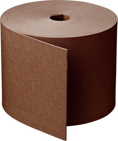 Nature kunststof afboording - H: 15cm x L: 10m - 3mm dik - taupe