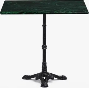 Roma Marmeren Bartafel Groen Marmer Big Flower & Vierkant & Zwart - Sklum