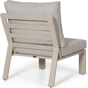 Hoek loungeset 6 personen Aluminium Zand/Beige  Lifestyle Garden Furniture Melone