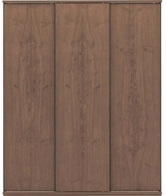 Goossens Excellent Kledingkast Wood, 180 cm breed, 223 cm hoog, 3 hout schuifdeuren