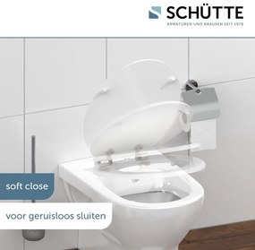 Schutte Alfie softclose toiletzitting antraciet