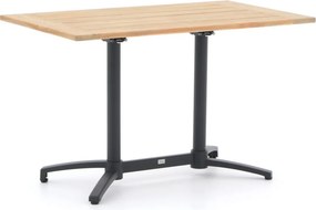 Inklapbare tafel Bellagio  | Rechthoekig  | Tuintafel Teakhout | 120x70cm | 4 personen | Kees Smit Tuinmeubelen