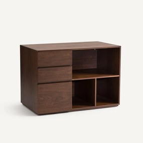 Walnoot gefineerde dubbele sokkel, Working