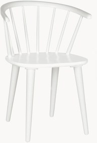 Eetstoelen Blanchard van rubberhout, 2-delig
