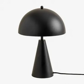 Metalen Tafellamp Jaliya Zwart - Sklum