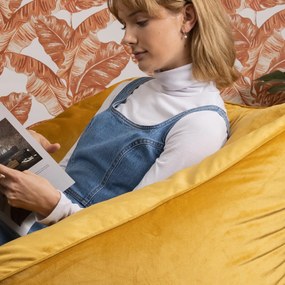 Natalia Velvet Armchair Bean Bag
