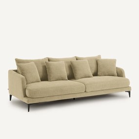 3- of 4-zitsbank van gevlochten polyester, MODERNISTE, ontwerp Emmanuel Gallina