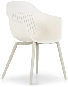 Tuinstoel Kunststof Taupe-naturel-bruin Lifestyle Garden Furniture Lissabon
