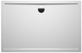 Riho Davos rechthoekige douchebak 150x80cm wit glans