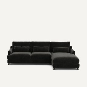 Chenille fluwelen hoekbank, Alwine