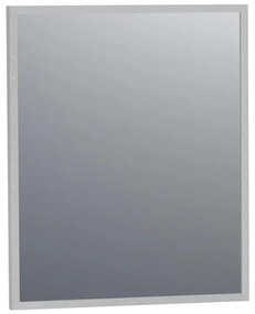 Saniclass Silhouette Spiegel - 60x70cm - zonder verlichting - rechthoek - aluminium - 3532