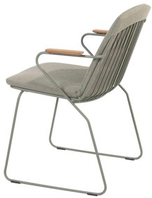Tuinstoel stapelbaar RVS Groen 4 Seasons Outdoor Veneto