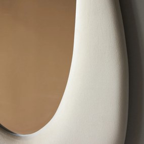 Organische Spiegel Beige - 66x66cm
