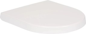 Saqu Studio toiletbril met softclose in wit geschikt voor Duravit Starck 3