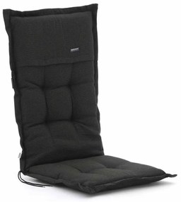 Dikke tuinkussen | Zwart  | Acryl | Madison | 125x50cm | Kees Smit Tuinmeubelen