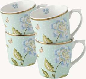 Porseleinen mokken Heritage Collectables, 4-delig