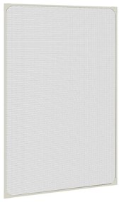 vidaXL Insectenhor voor ramen magnetisch 80x120 cm wit