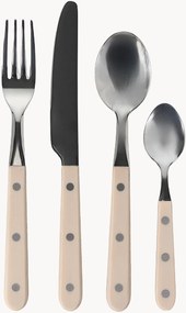 Bestekset Sierra van edelstaal, 4 personen, 16-delig