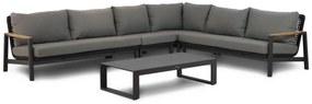 Hoek loungeset 6 personen Aluminium/Rope Grijs  Coco Ralph/Zaga